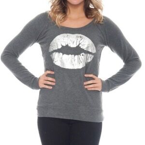 Chaser Foiled Lips Sweatshirt